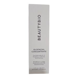 BeautyBio GloFacial Concentrate  Salicylic & ‎ Hyaluronic Acid NEW IN BOX